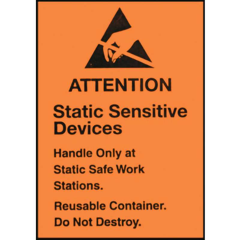 1-3/4" x 2-1/2" Awareness Labels Reusable (JEDC-14), 500/Roll